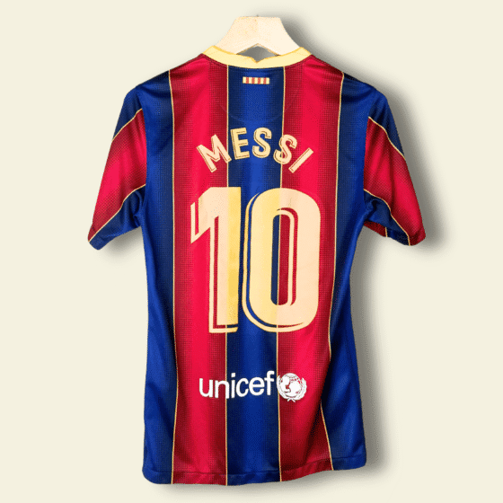 2020 Barcelona Home - Lionel Messi #10 Small CD4232-456S Nike