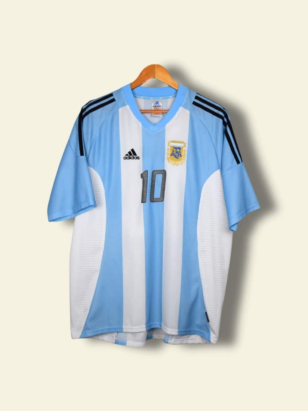 2002 Argentina Home -  Ariel Ortega #10 XL 167309 Adidas