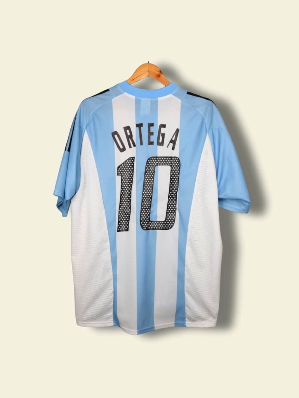 2002 Argentina Home -  Ariel Ortega #10 XL 167309 Adidas