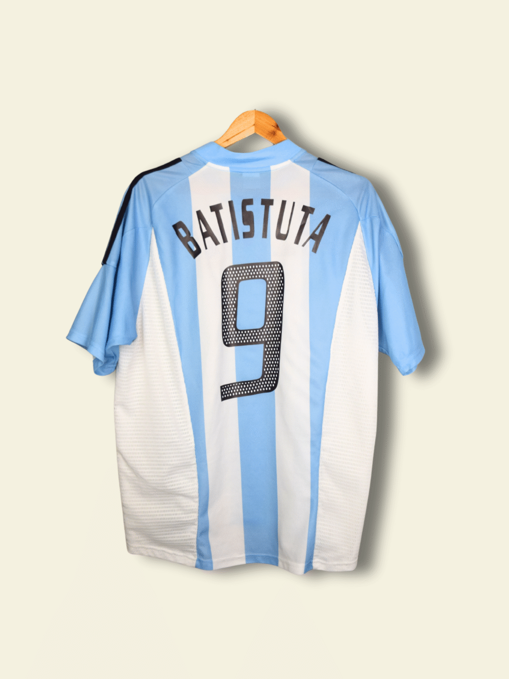 2002 Argentina Home - Gabriel Batistuta #9 XL 167309 Adidas