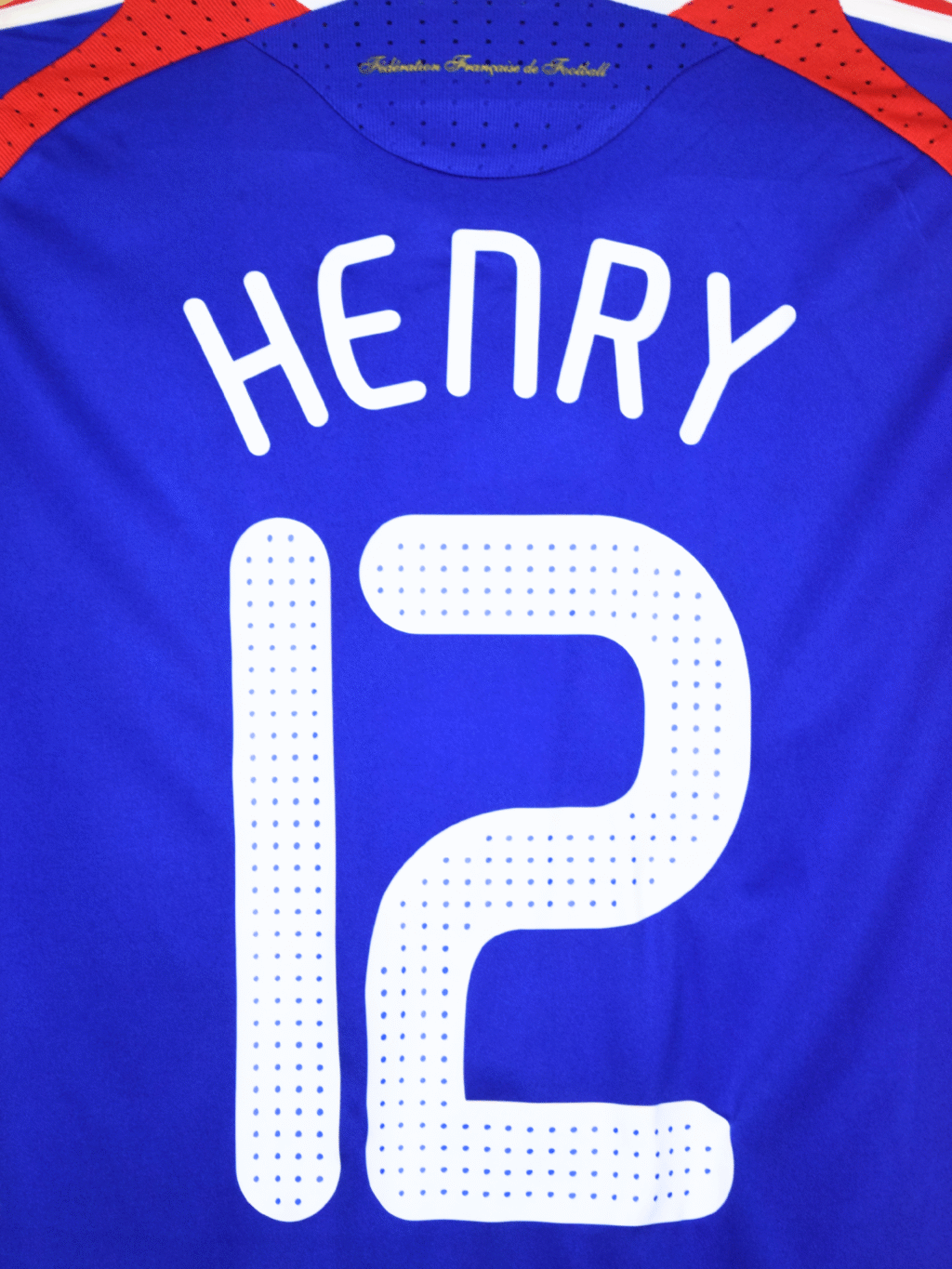2007 France Home - Thierry Henry #12 Small 620139 Adidas