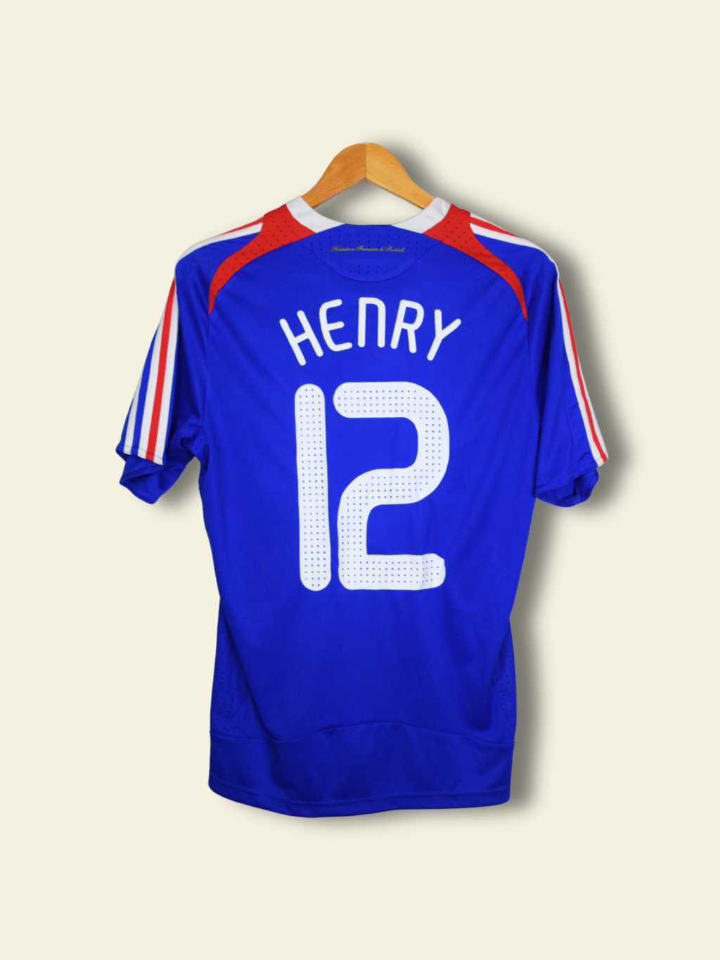 2007 France Home - Thierry Henry #12 Small 620139 Adidas