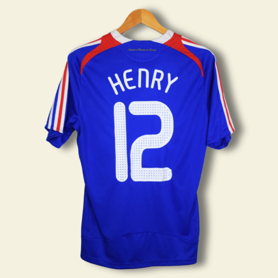 2007 France Home - Thierry Henry #12 Small 620139 Adidas