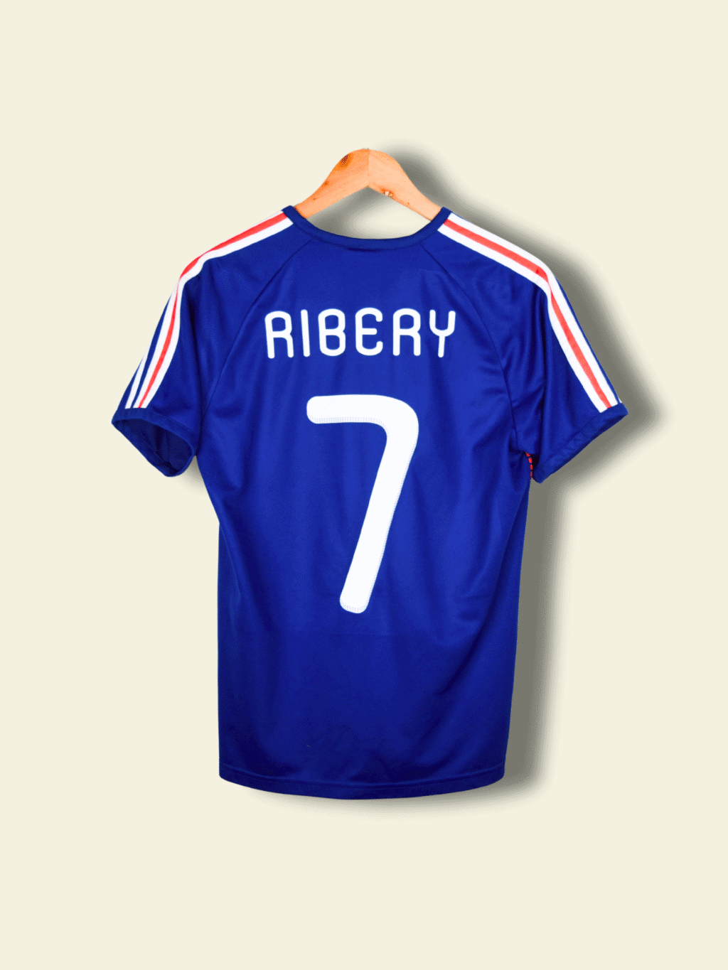 2009 France Home - Frank Ribery #7 Small P41149 Adidas