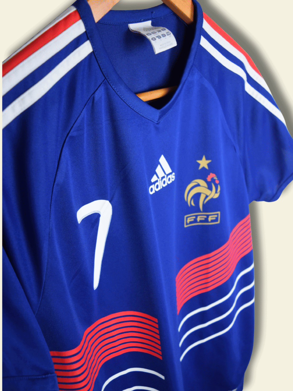 2009 France Home - Frank Ribery #7 Small P41149 Adidas