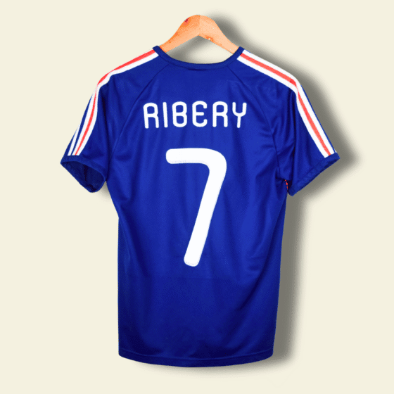 2009 France Home - Frank Ribery #7 Small P41149 Adidas