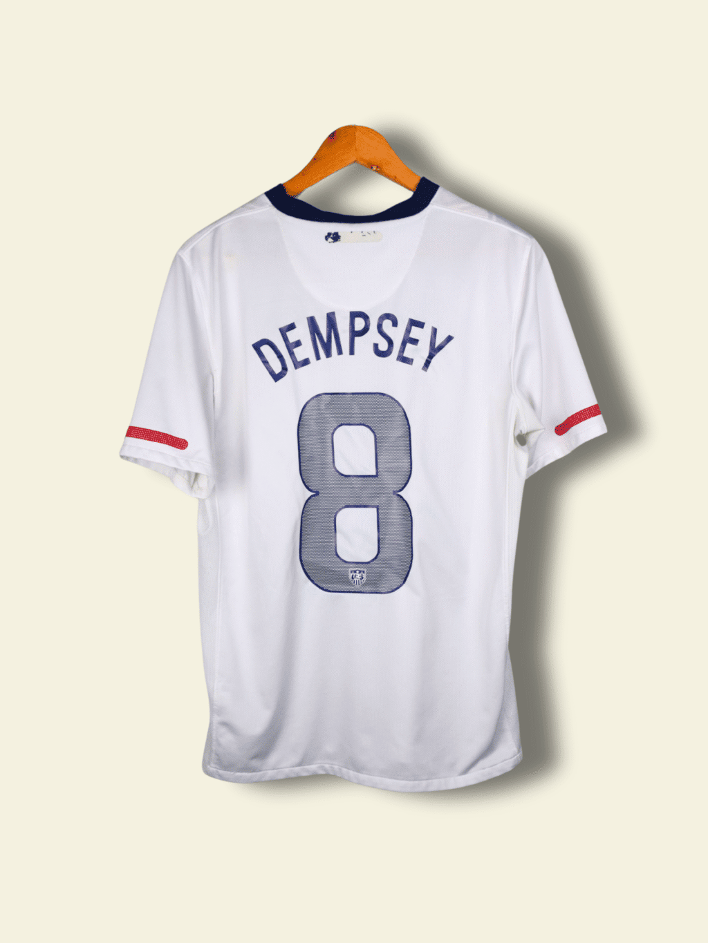 2010 USA Away - Clint Dempsey #8 Medium 369253-105 Nike