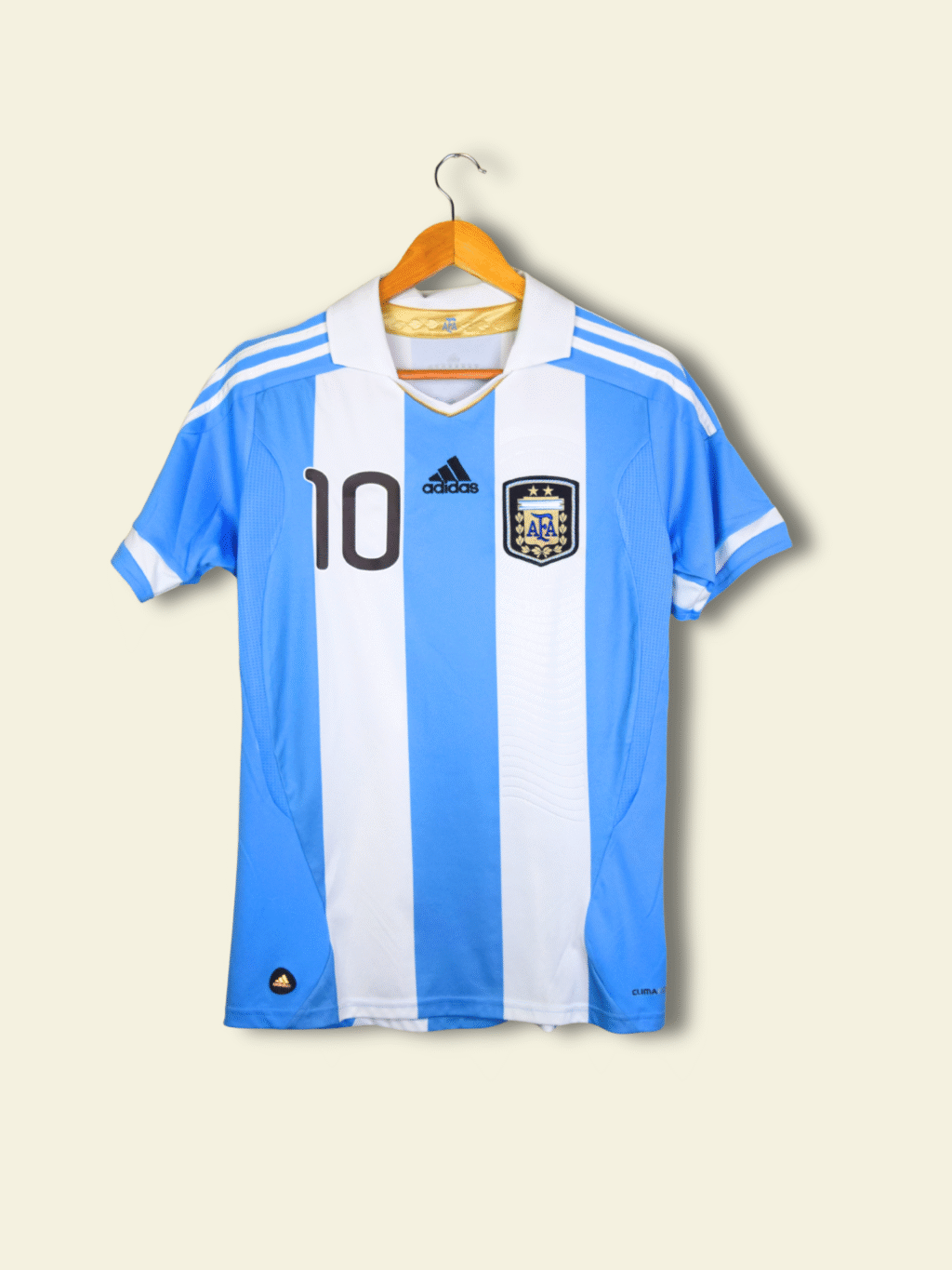 2011 Argentina Home - Lionel Messi #10 Youth XL V32110 Adidas