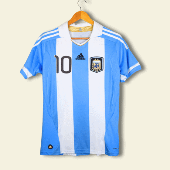 2011 Argentina Home - Lionel Messi #10 Youth XL V32110 Adidas