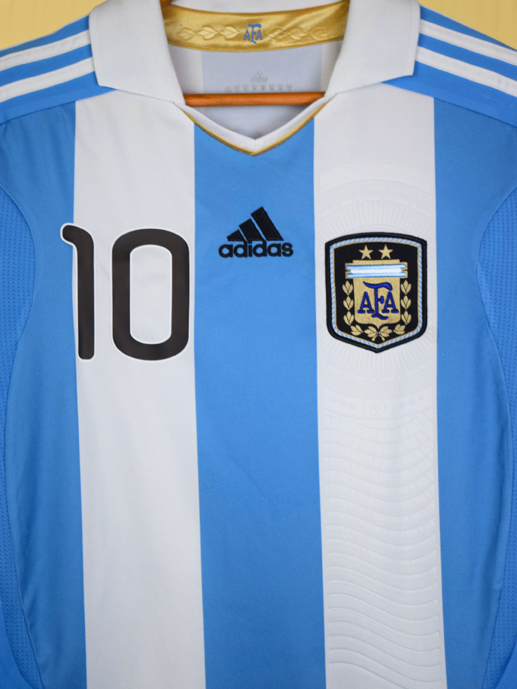 2011 Argentina Home - Lionel Messi #10 Youth XL V32110 Adidas