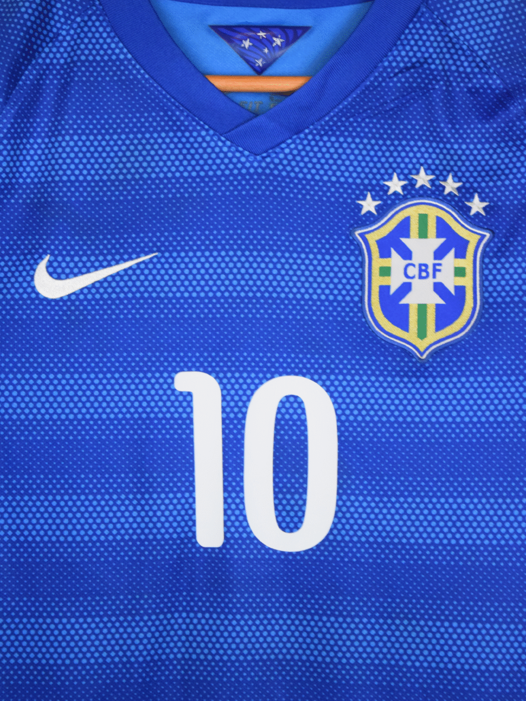 2014 Brazil Away - Neymar Jr #10 Small 5752822-493 Nike