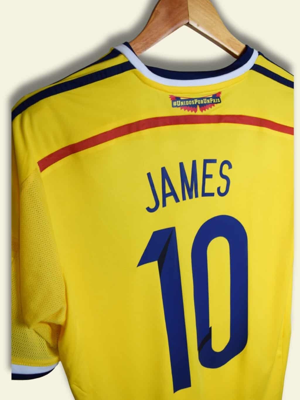 2014 Colombia Home - James Rodriguez #10 Medium G85387 Adidas