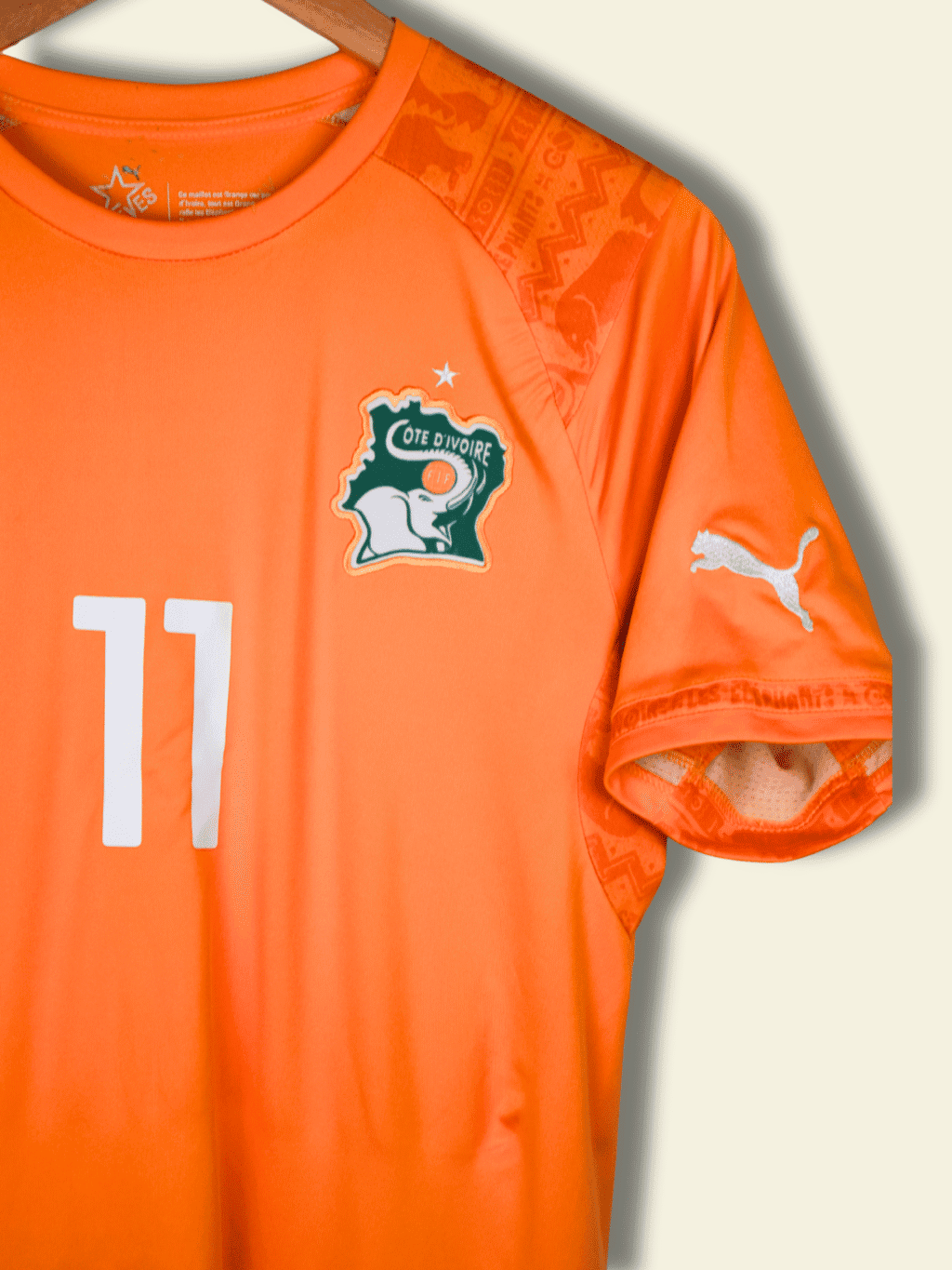 2014 Ivory Coast Home - Didier Drogba #11 Small 744586 Puma