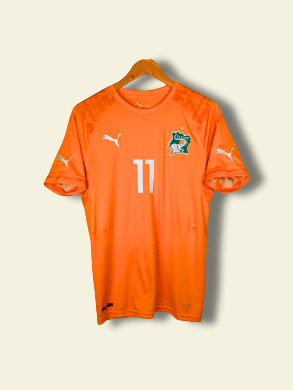 2014 Ivory Coast Home - Didier Drogba #11 Small 744586 Puma