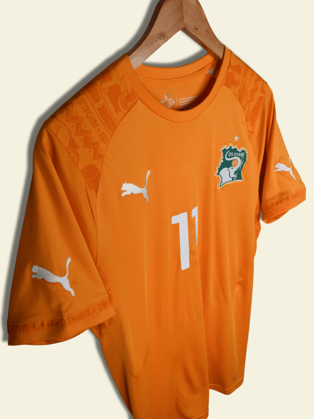 2014 Ivory Coast Home - Didier Drogba #11 Small 744586 Puma