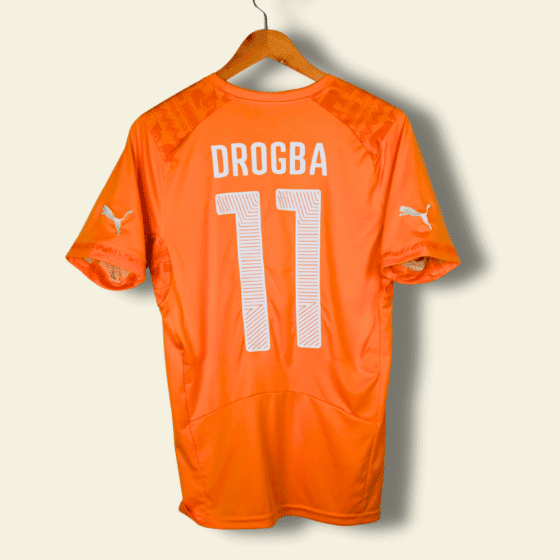 2014 Ivory Coast Home - Didier Drogba #11 Small 744586 Puma