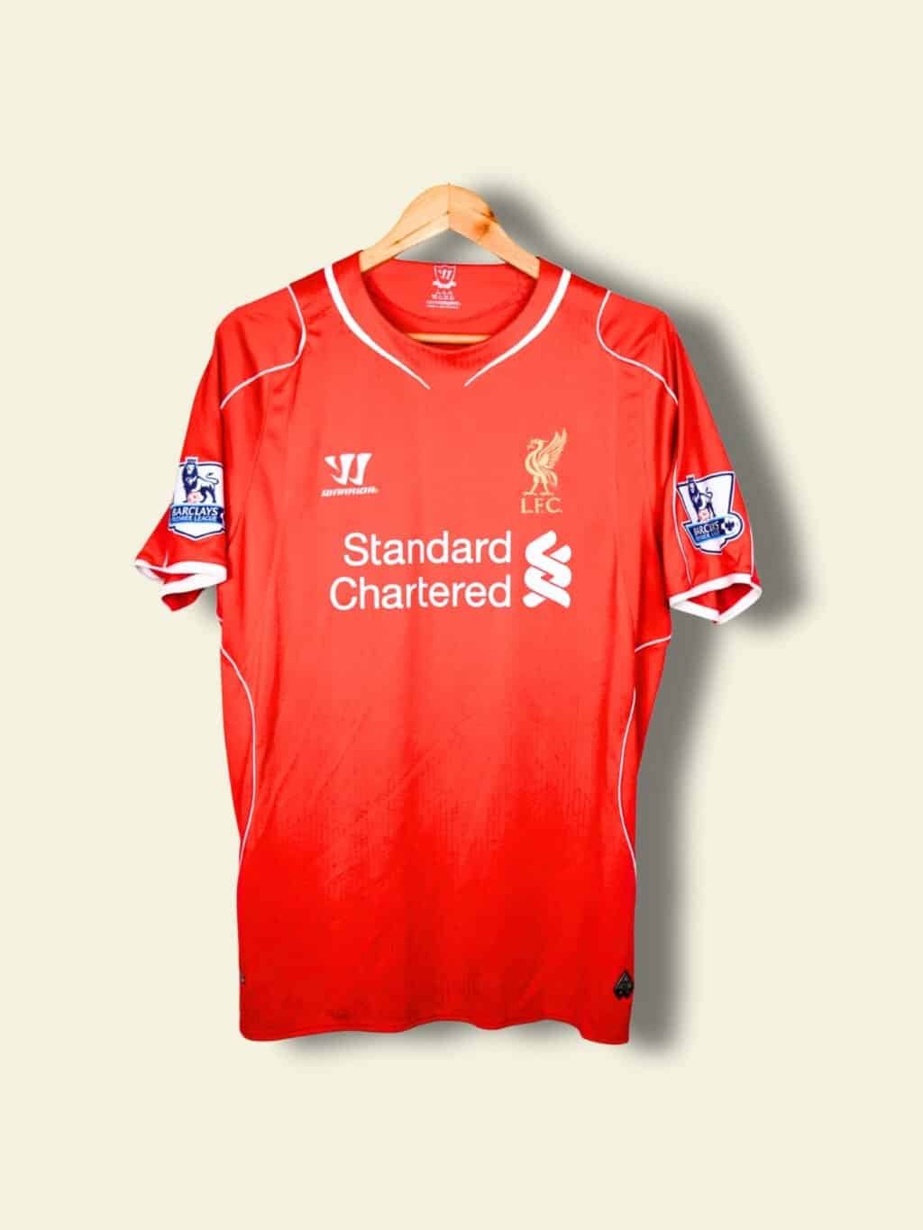 2014 Liverpool Home - Raheem Sterling #31 Large WSTM400 Warrior