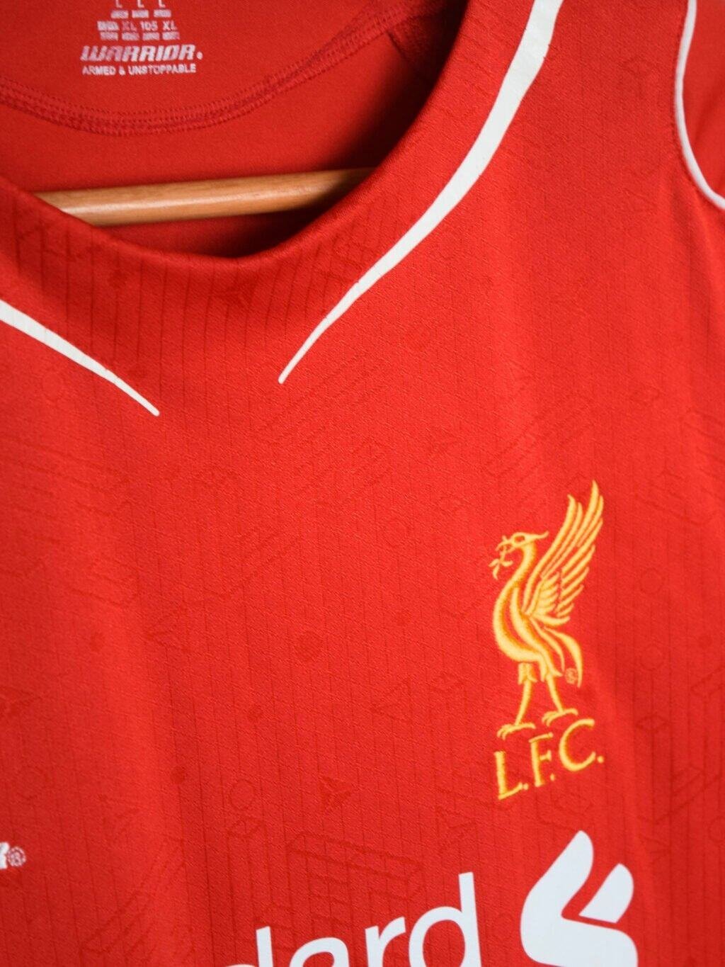 2014 Liverpool Home - Raheem Sterling #31 Large WSTM400 Warrior