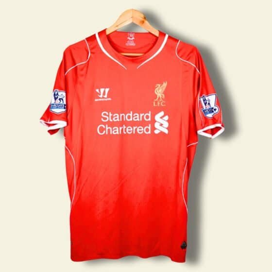 2014 Liverpool Home - Raheem Sterling #31 Large WSTM400 Warrior