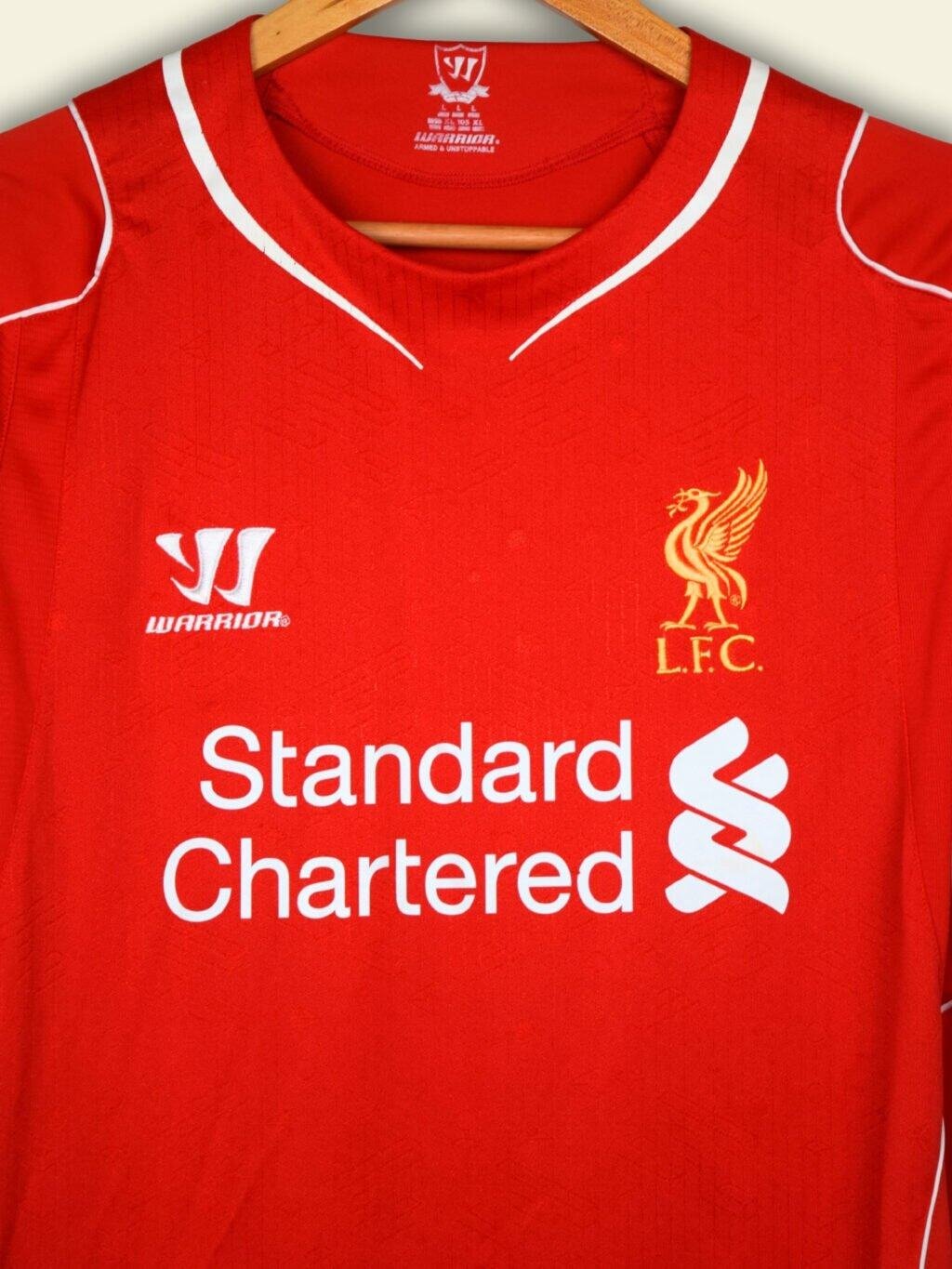 2014 Liverpool Home - Raheem Sterling #31 Large WSTM400 Warrior