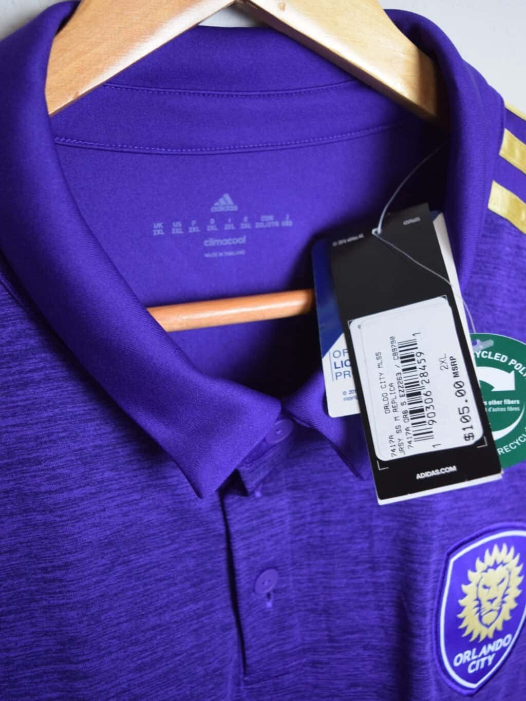 2016 Orlando City Home - Kaka #10 XXL BNWT AY6165 Adidas
