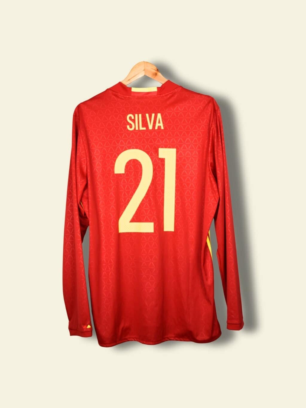 2016 Spain Home - David Silva #21 XL AA5784 Adidas