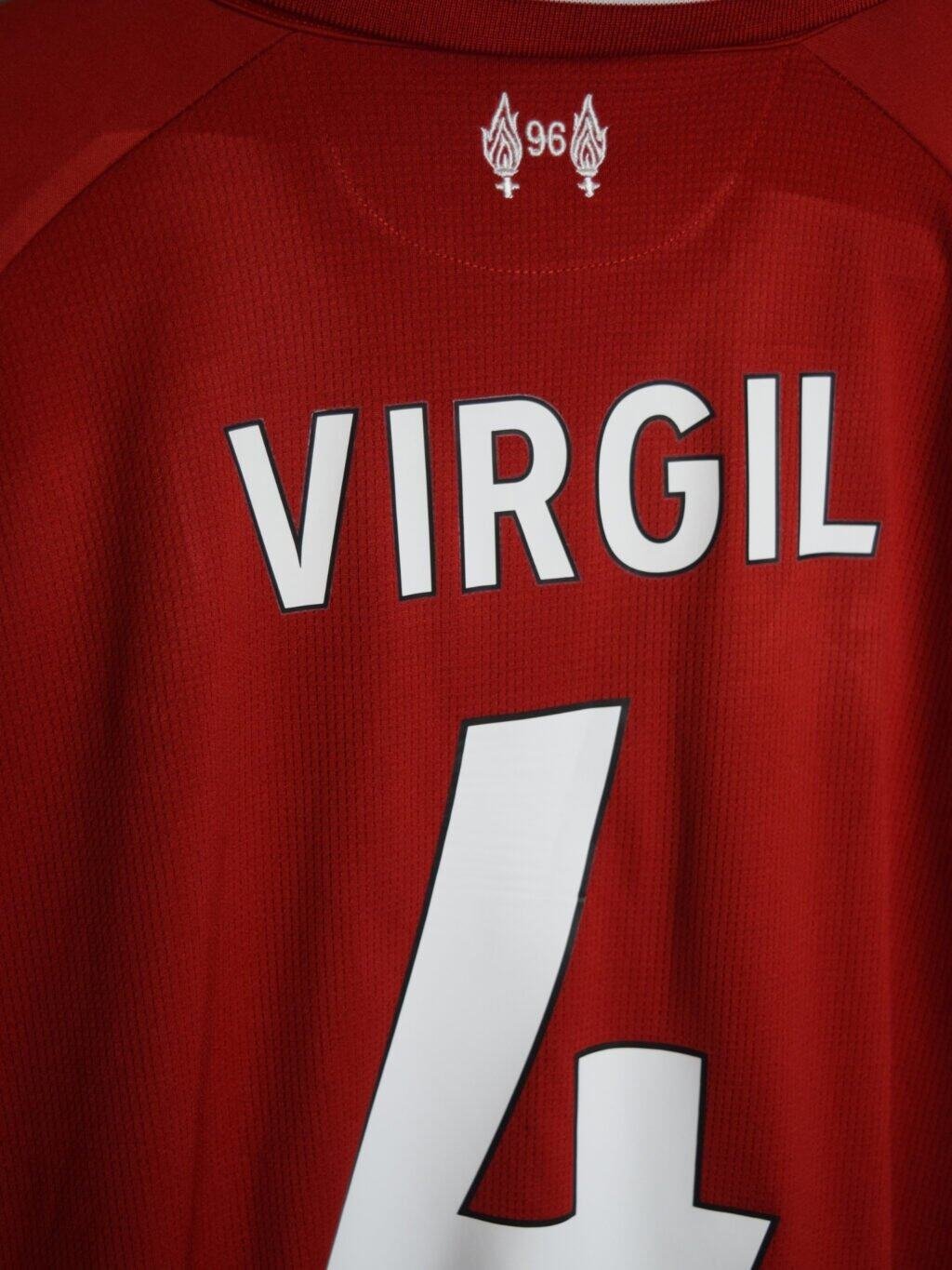 2018 Liverpool Home – Virgil Van Dijk #4 Medium MT930000 New Balance