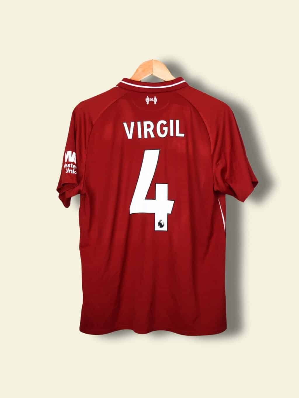 2018 Liverpool Home – Virgil Van Dijk #4 Medium MT930000 New Balance