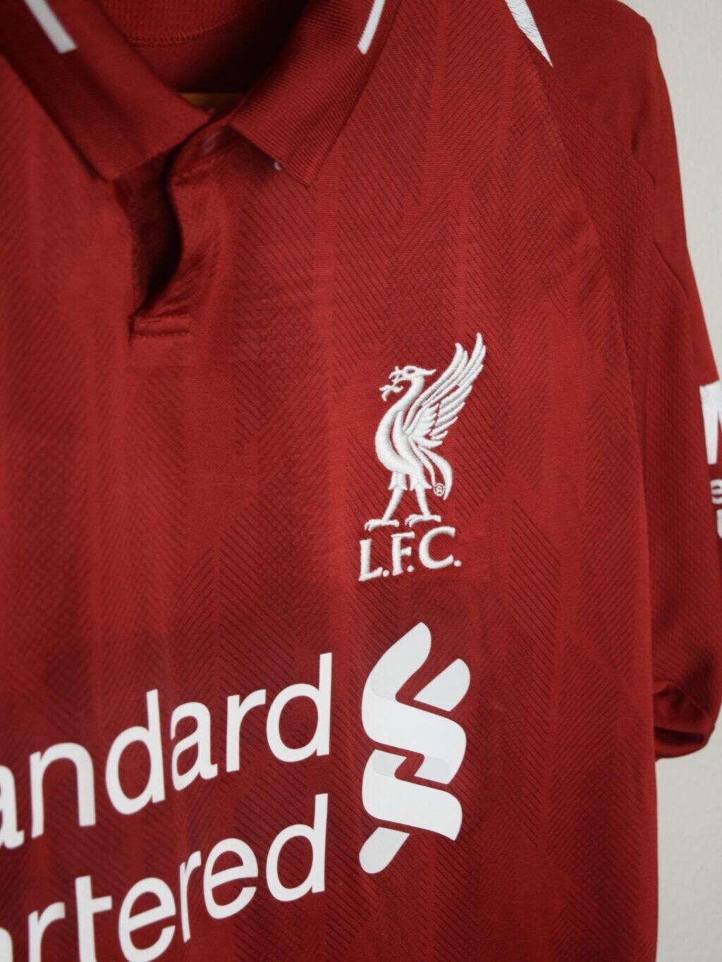 2018 Liverpool Home – Virgil Van Dijk #4 Medium MT930000 New Balance