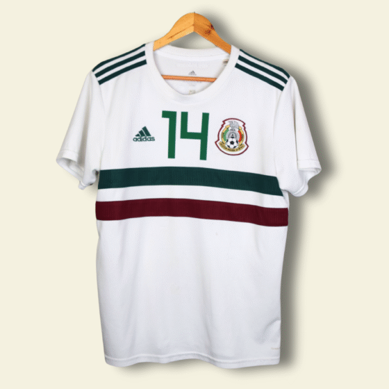2018 Mexico Away - Javier "Chicharito" Hernandez #14 Large BQ4689 Adidas