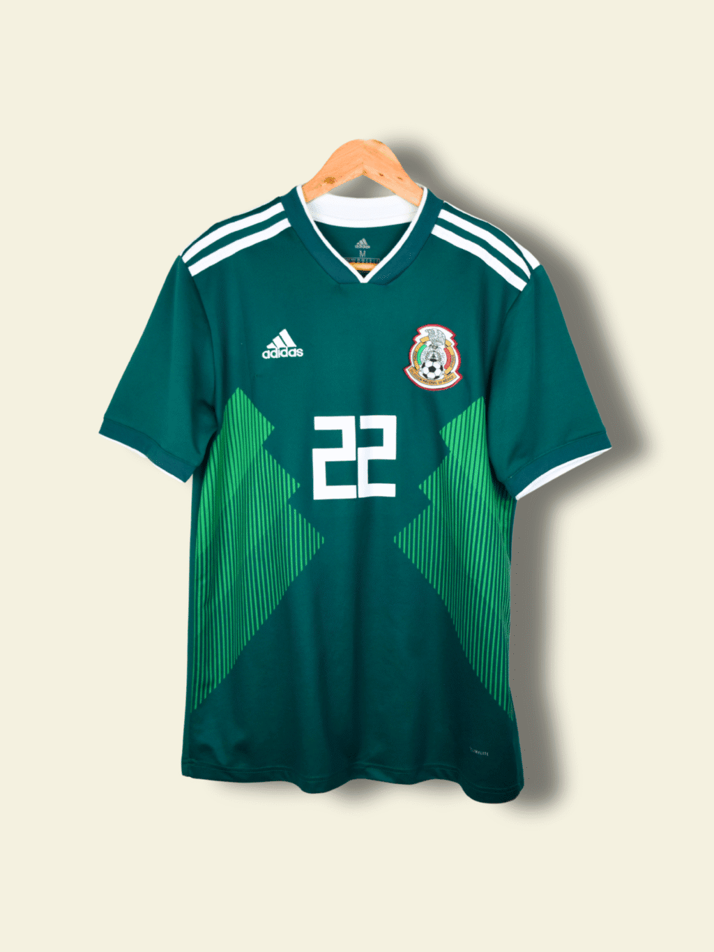 2018 Mexico Home - Hirving Lozano #22 Medium BQ4701 Adidas