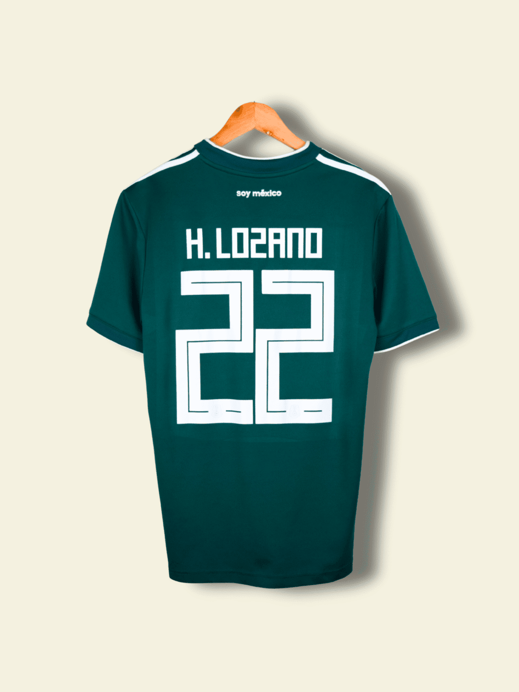 2018 Mexico Home - Hirving Lozano #22 Medium BQ4701 Adidas