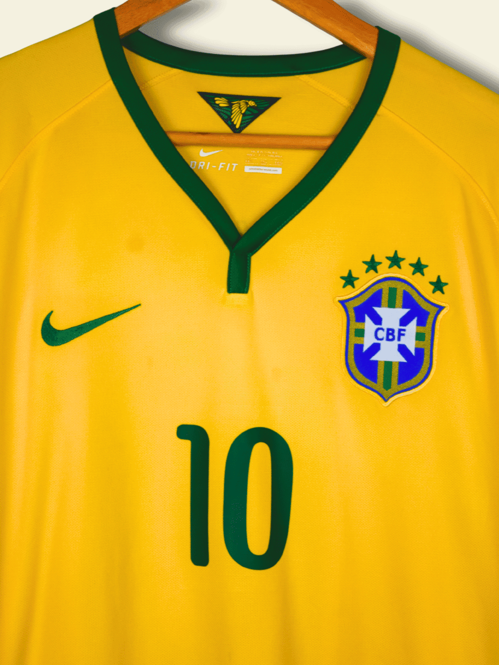 2014 Brazil home - Neymar Jr #10 XXL 575280-703 Nike