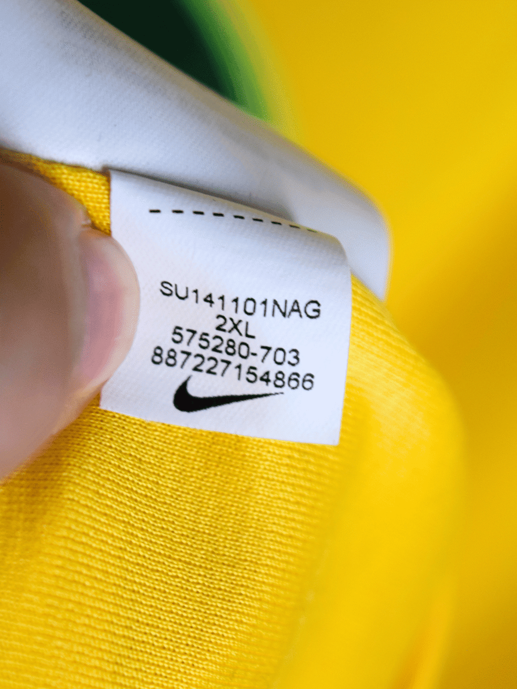 2014 Brazil home - Neymar Jr #10 XXL 575280-703 Nike