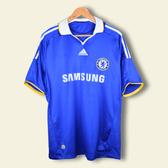 2008 Chelsea Home - Frank Lampard #8 Large 656133 Adidas
