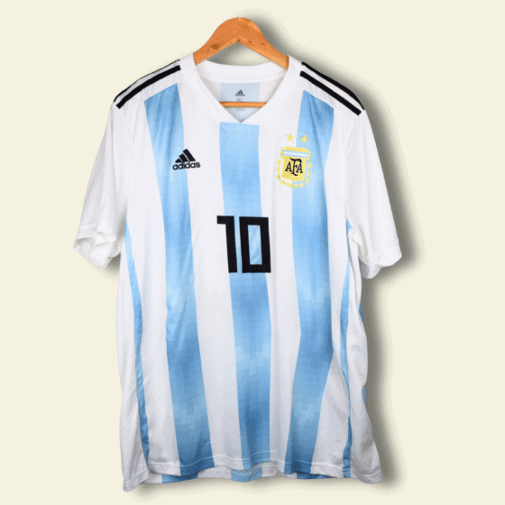 2018 Argentina Home - Lionel Messi #10 XL BQ9324 Adidas