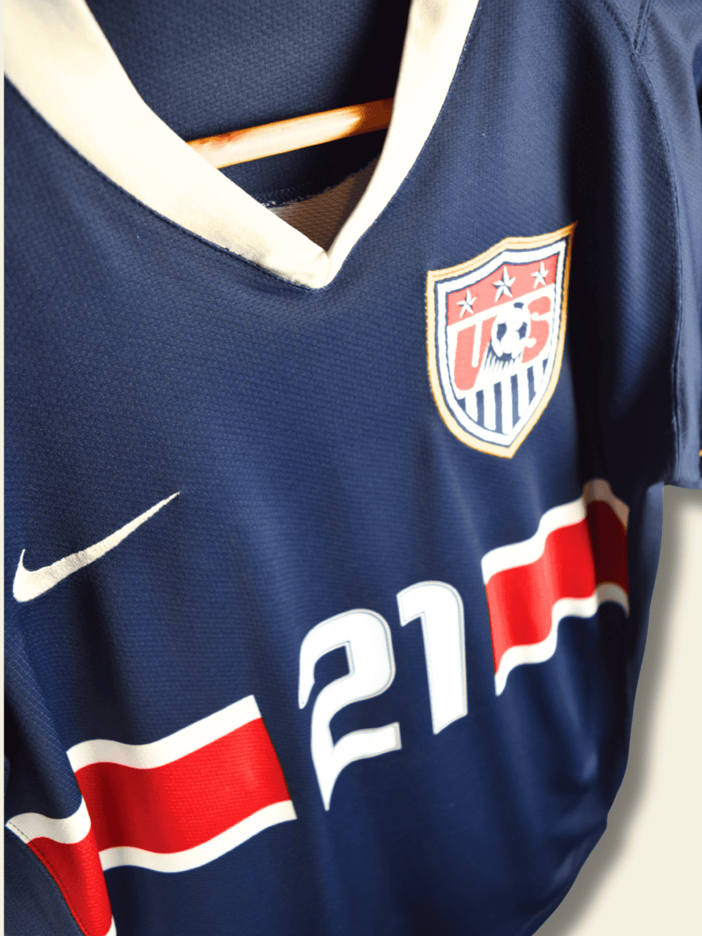 2006 USA Away – Landon Donovan #21 Small 103896 Nike4