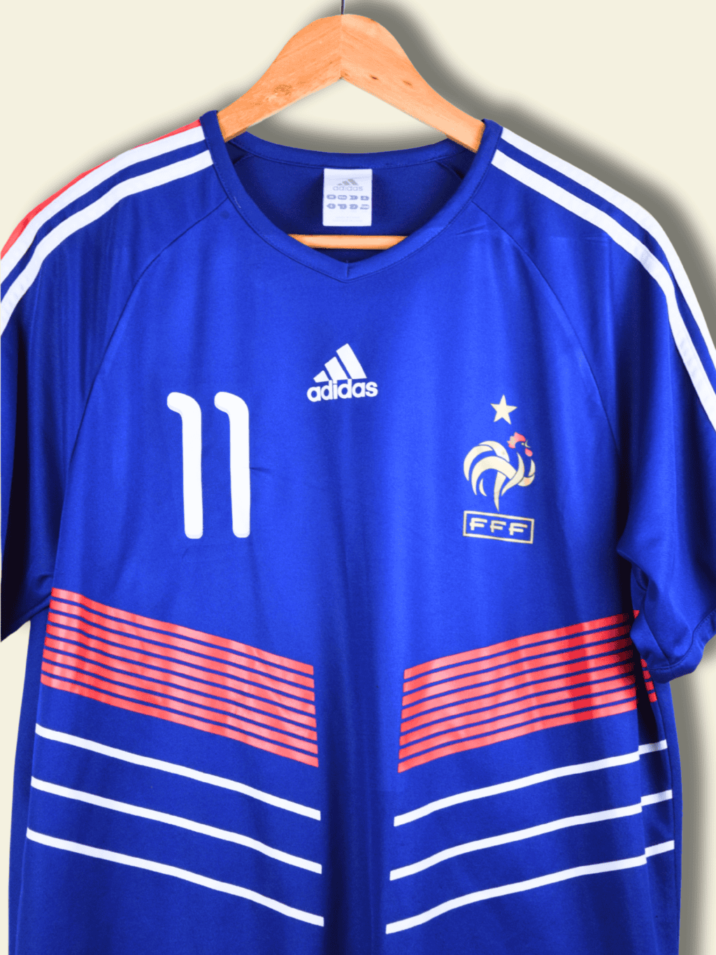 2009 France Home – Hatem Ben Arfa #11 Large P41149 Adidas3