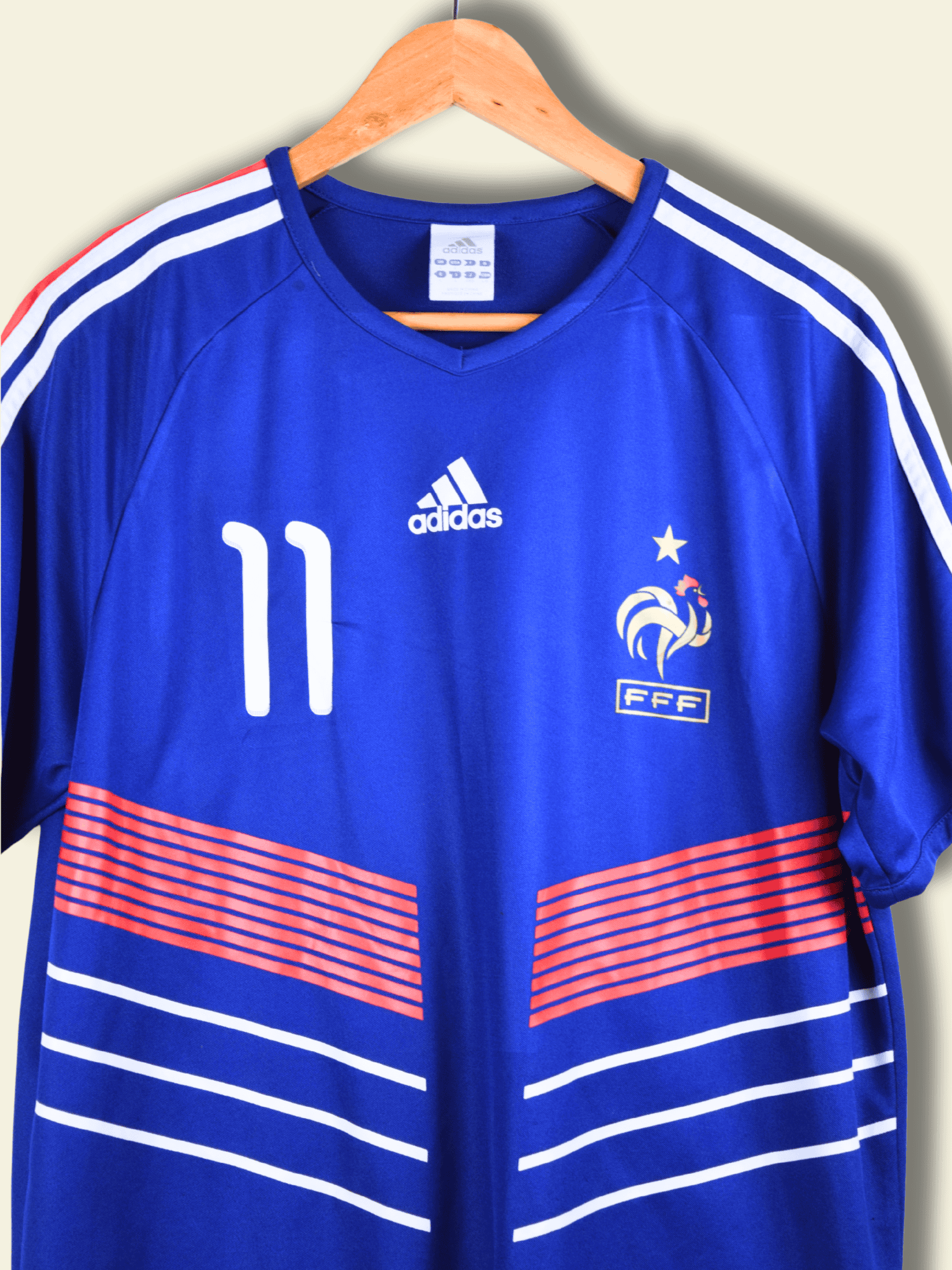 2009 France Home – Hatem Ben Arfa #11 Large P41149 Adidas3
