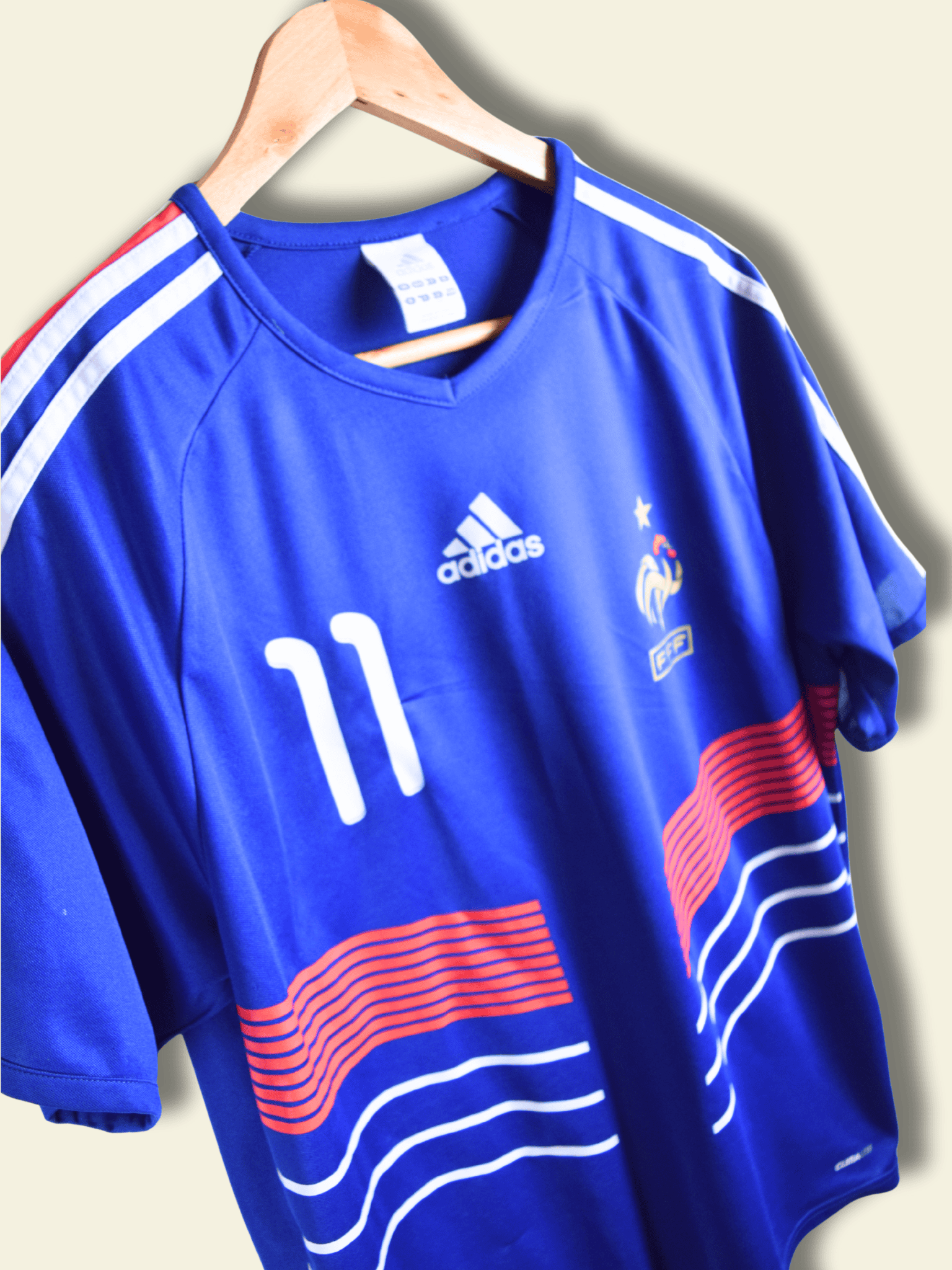 2009 France Home – Hatem Ben Arfa #11 Large P41149 Adidas4