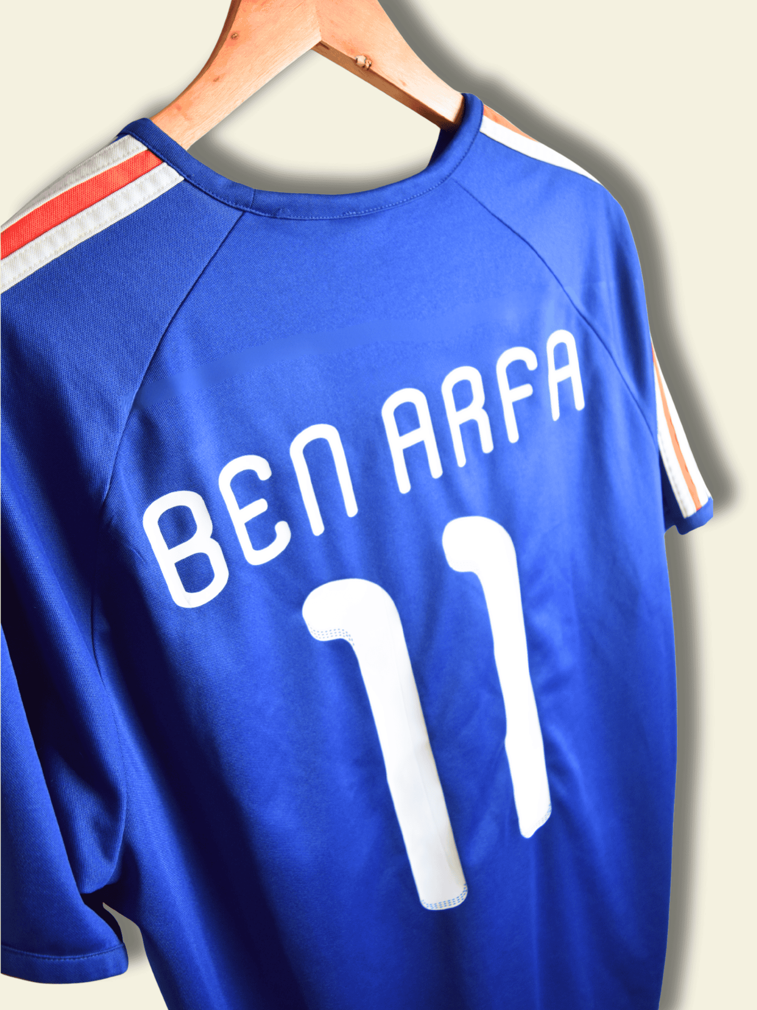 2009 France Home – Hatem Ben Arfa #11 Large P41149 Adidas5
