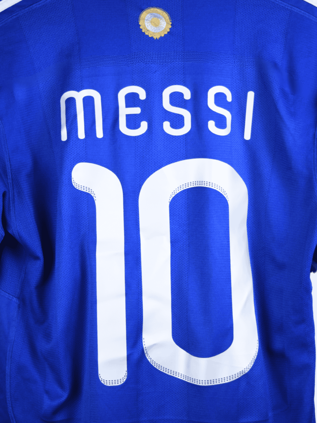 2010 Argentina Away – Lionel Messi #10 Medium P47093 Adidas5