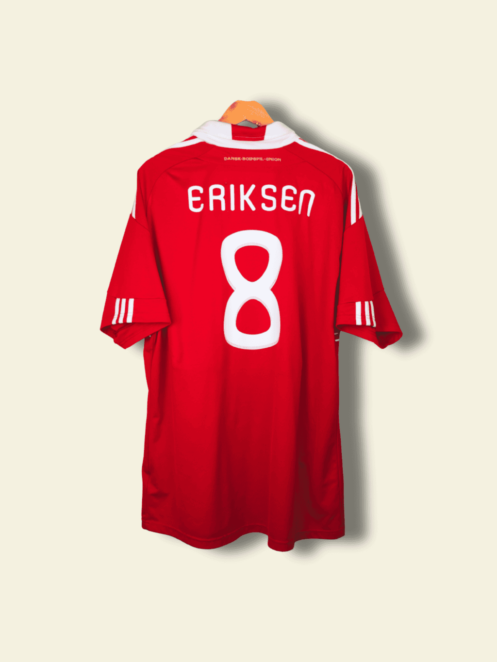 2010 Denmark Home – Christian Eriksen #8 XXL P47099 Adidas1