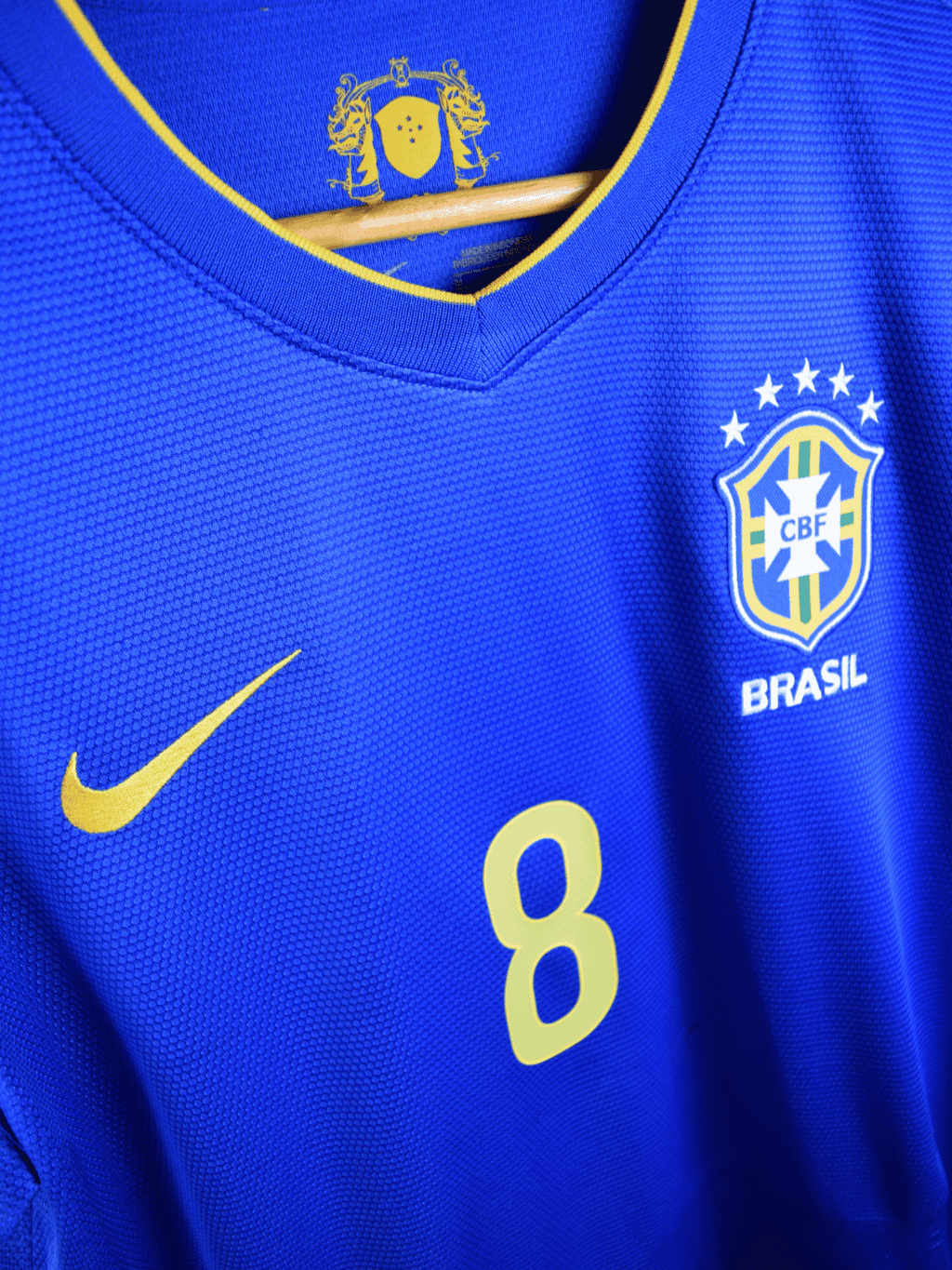 2012 Brazil Away – Kaka #8 Medium 447936-493 Nike4