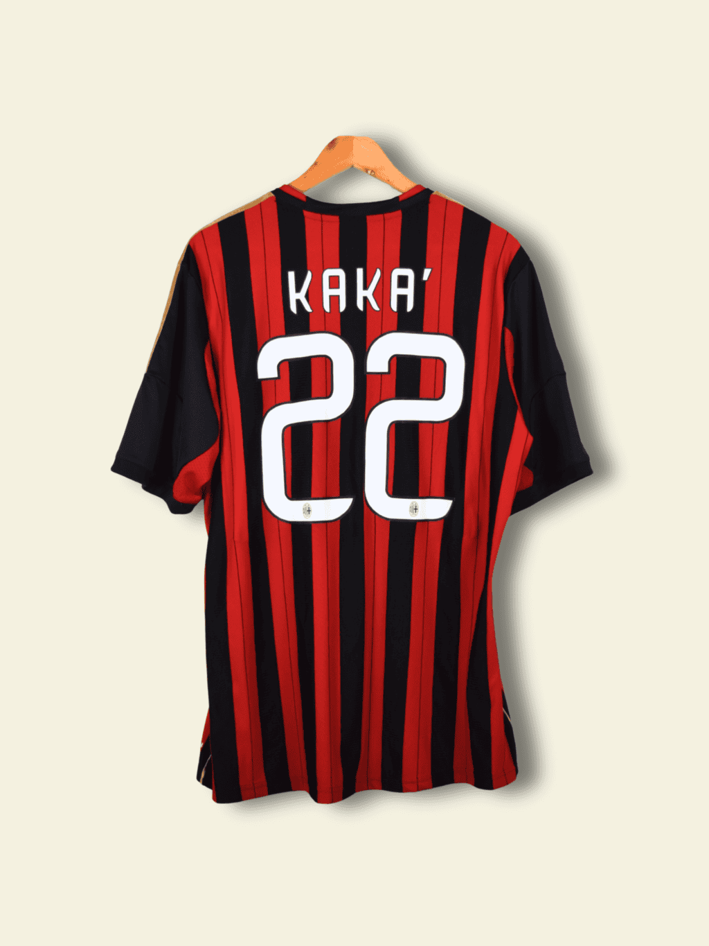 2013 AC Milan Home – Kaka #22 XL G77255 Adidas1