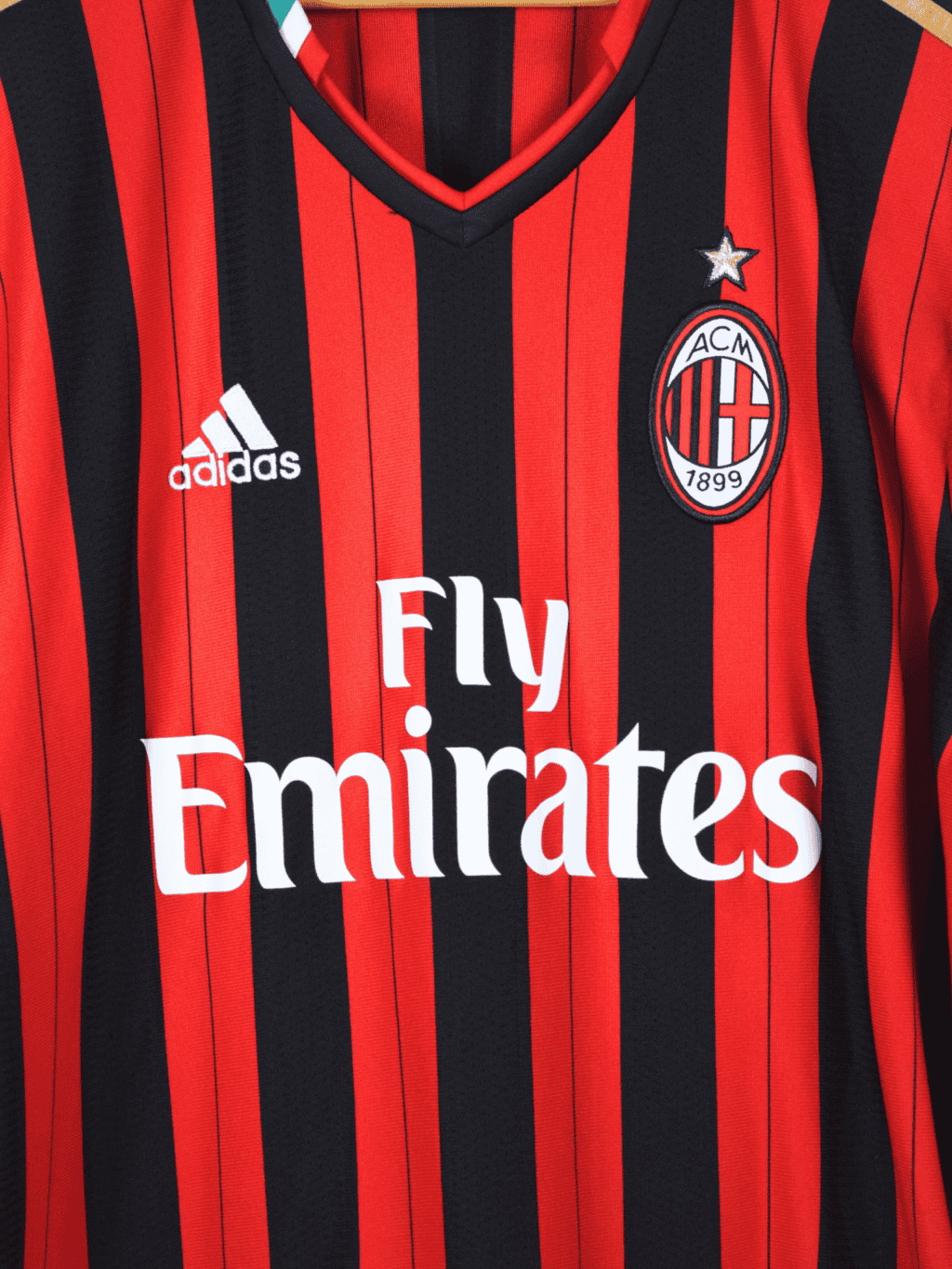 2013 AC Milan Home – Kaka #22 XL G77255 Adidas4