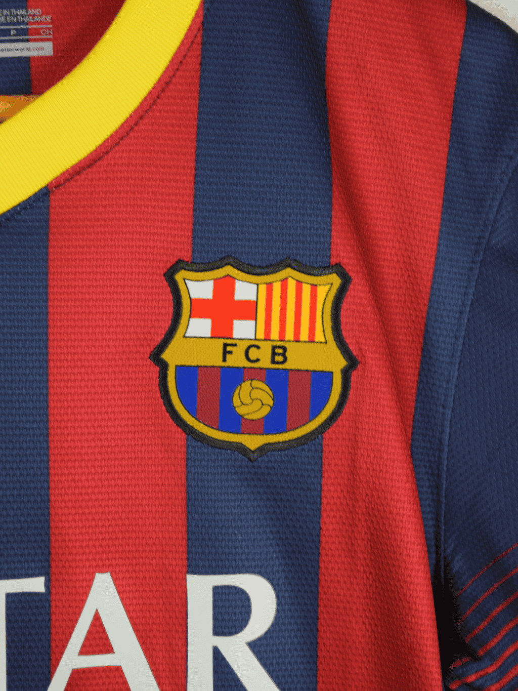 2013 Barcelona Home – Lionel Messi #10 Small 532822-413 Nike3