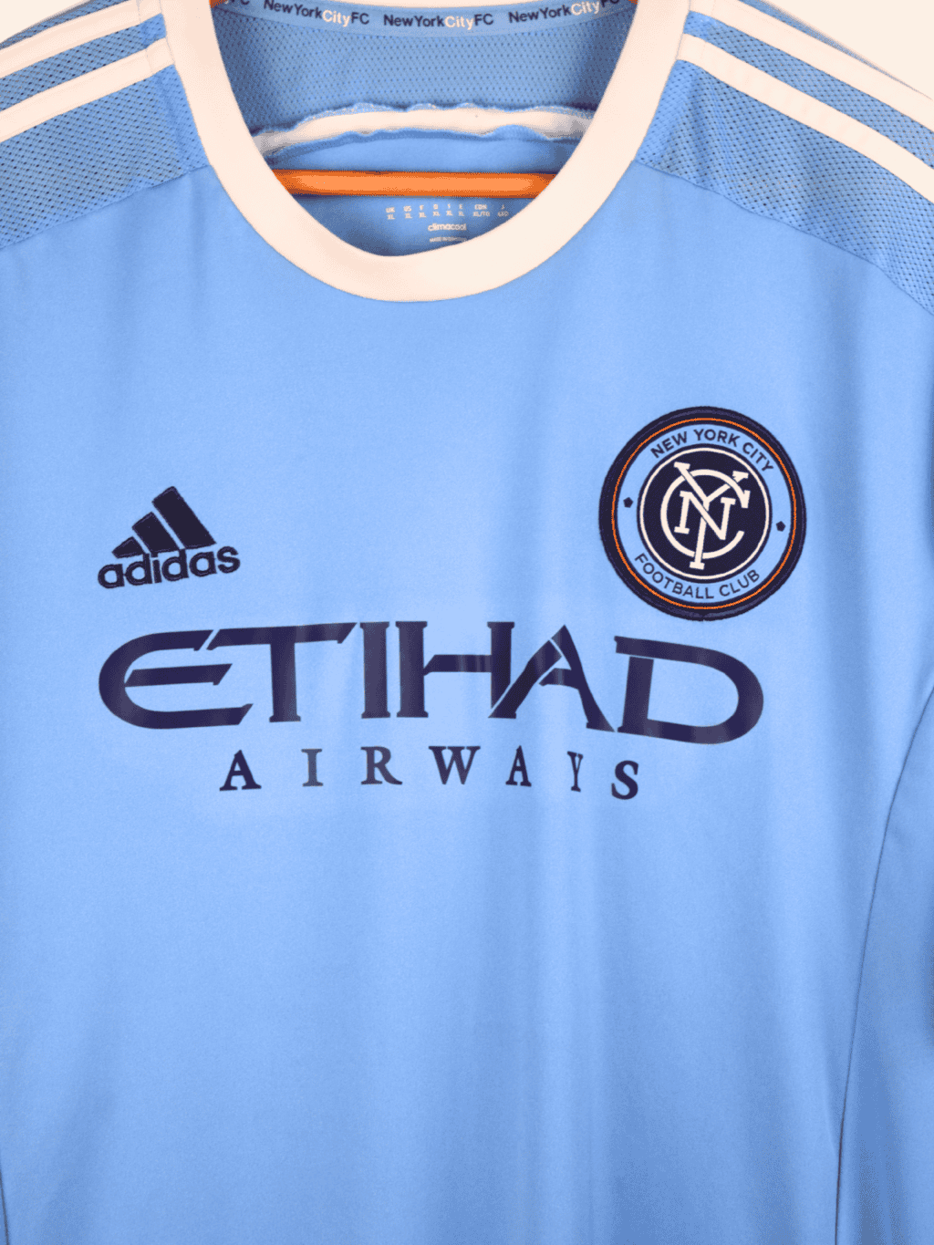 2015 NYC FC Home – David Villa #7 XL A99080 Adidas2