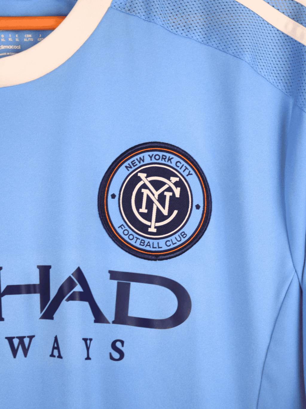 2015 NYC FC Home – David Villa #7 XL A99080 Adidas3