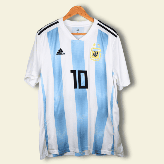 2018 Argentina Home - Lionel Messi #10 XL